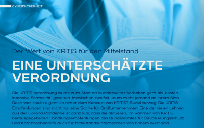 Kritische Infrastruktur NRW – Der Wert von KRITIS für den Mittelstand